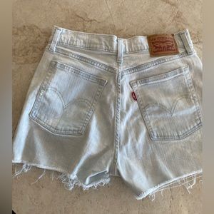 Levi’s high rise shorts
